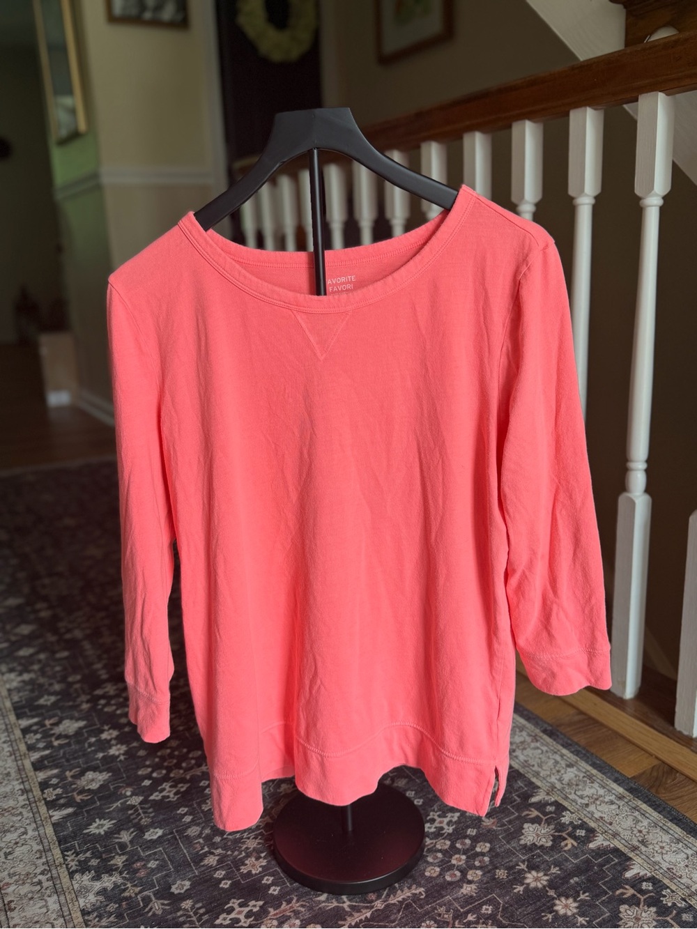 GAP Coral Pink Women's Pullover Top
